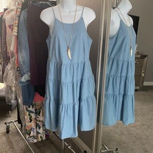 Denim dress